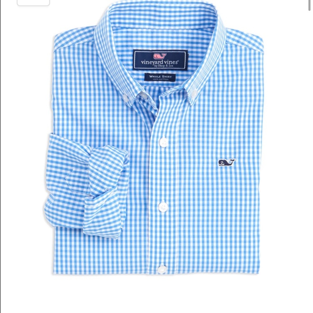 Vineyard Vines Boy’s Whale Shirt XL